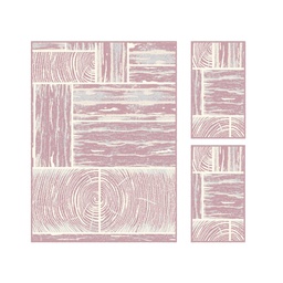 DUBAI 99080 (Rectangular, ( T 160X220 + 2T 60X110 ), BOIS DE ROSE)