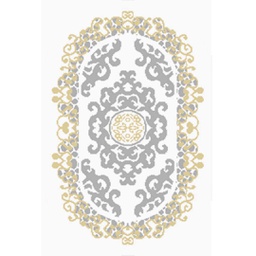 PLAZA 92350 (Oval, 60X100, BLANC CASSE)