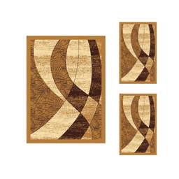 NOUR 6289X (Rectangulaire, ( T 100X137 + 2T 66X110 ), MARRON MIEL)