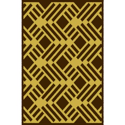 OCTAVE A2042 (Rectangular, 200X275, MARRON CAFE_CREME MATT)