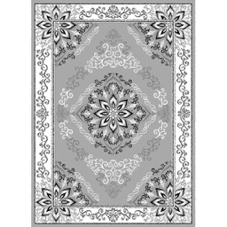 NOUR 5896L (Rectangular, 200X275, GRIS CLAIRE)