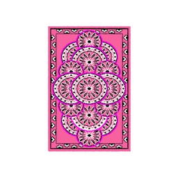 أزهر A1820 (مستطيل, 60X110, لون الحلوى الوردي)