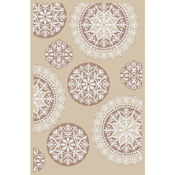 CIRTA A2180 (Rectangular, 180X270, IVOIRE CLAIRE)