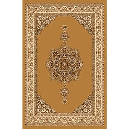 NOUR 5169X (Rectangulaire, 165X230, MARRON MIEL)