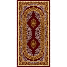 MELODIE 8905A (Rectangular, 190X400, MARRON CHOCO_CREME)