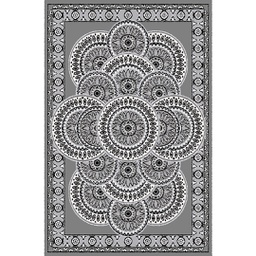 AZHAR A1820 (Rectangular, 190X270, GRIS FONCE)