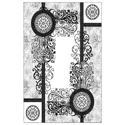 NOUR 5392X (Rectangulaire, 200X275, BLANC CASSE)