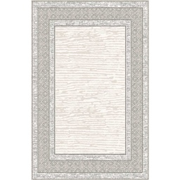 MADRID 98950 (Rectangulaire, 200X280, ECRU SHRINK  - GRIS FONCÈ)