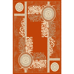 NOUR 5392X (Rectangulaire, 165X230, BRIQUE FONCE)