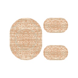 ANKARA A1180 (Ovale, ( O 100X130 + 2O 60X100 ), BRIQUE)