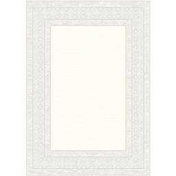 MADRID 98950 (Rectangular, 200X280, BLANC CASSE SHRINK_GRIS CLAIR)