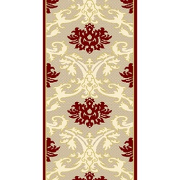 براغا 96650 (أسطوانة, 80X2000, أحمر عنابي)