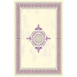 OZEL 97531 (Rectangular, 200X280, ECRU SHRINK_VIOLET)