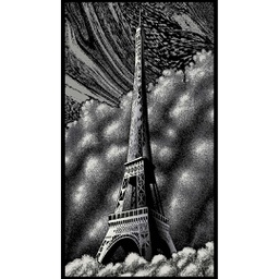 NOUR 5440X (Rectangular, 90X150, NOIRE)