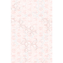 MADRID 99860 (Rectangulaire, 200X280, BLANC CASSE SHRINK_BOIS DE ROSE)