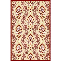 VALENCIA 82280 (Rectangulaire, 200X280, BORDEAUX_CREME)