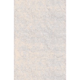 JAKARTA A0735 (Rectangulaire, 200X280, ECRU SHRINK - GRIS CLAIRE)