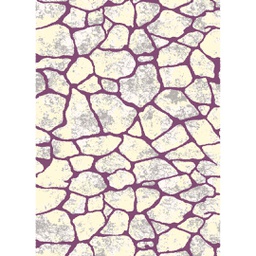 OZEL 97591 (Rectangular, 200X280, ECRU SHRINK_VIOLET)