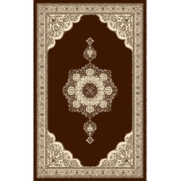 NOUR 51692 (Rectangulaire, 250X400, MARRON CAFE)
