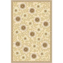 VALENCIA 76590 (Rectangulaire, 250X400, IVOIRE CLAIRE_CREME)