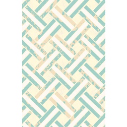 OZEL 96720 (Rectangular, 200X280, ECRU SHRINK_BLEU)