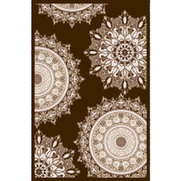CIRTA A2160 (Rectangular, 180X270, MARRON BORDEAUX)