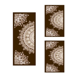 CIRTA A2160 (Rectangular, ( T 60X150 + 2T 60X110 ), MARRON BORDEAUX)