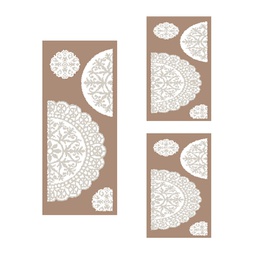 CIRTA A218B (Rectangulaire, ( T 60X150 + 2T 60X110 ), BRONZE CLAIR)