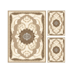 ميلودي 89031 (مستطيل, ( T 130X220 + 2T 60X110 ), عاجي /عاجي)