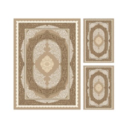 MELODIE 89051 (Rectangular, ( T 130X220 + 2T 60X110 ), IVOIRE_IVOIRE)