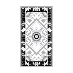 AZHAR 98871 (Rectangulaire, 60X110, BLANC CASSE)