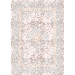 JAKARTA A2696 (Rectangular, 200X280, ECRU SHRINK - GRIS CLAIRE)