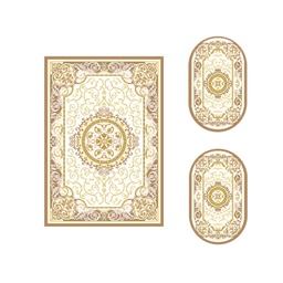 VALENCIA 51131 (Various Sets, ( T 155X220 + 2O 90X55 ), IVOIRE CLAIRE_CREME)