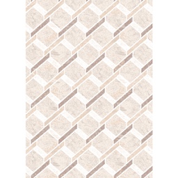 MADRID A0962 (Rectangulaire, 200X280, ECRU SHRINK /BLANC CASSE)
