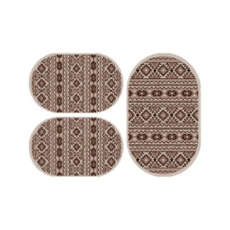 CIRTA 59730 (Ovale, ( O 80X130 + 2O 65X100 ), IVOIRE CLAIRE)