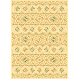 NOUR 7338X (Rectangulaire, 200X275, CREME)