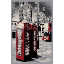 NOUR 5441X (Rectangulaire, 90X150, GRIS CLAIRE)