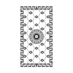 AZHAR 98811 (Rectangular, 60X110, BLANC CASSE)