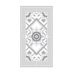 AZHAR 98870 (Rectangular, 60X110, BLANC CASSE)