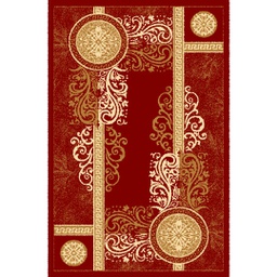 NOUR 5392X (Rectangular, 140X220, BORDEAUX)