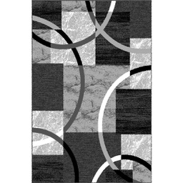 NOUR 5086L (Rectangular, 200X150, GRIS FONCE)