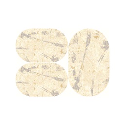 كيليس 95440 (بيضوي, ( O 80X130 + 2O 65X100 ), بني)