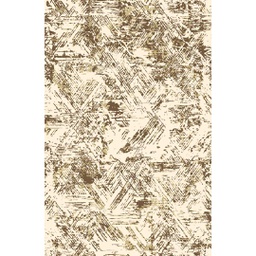 MADRID 93090 (Rectangular, 200X280, ECRU SHRINK - MARRON CAFÈ)
