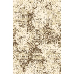 MADRID 93100 (Rectangulaire, 200X280, ECRU SHRINK - MARRON CAFÈ)