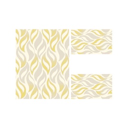 ANKARA 97223 (Rectangulaire, ( T 100X130 + 2T 60X100 ), MARRON MIEL)