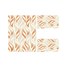 ANKARA 97223 (Rectangular, ( T 100X130 + 2T 60X100 ), BRIQUE)