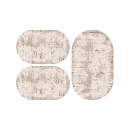 أنقرة A1160 (بيضوي, ( O 80X130 + 2O 65X100 ), عاجي)