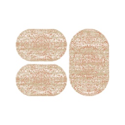 ANKARA A1180 (Oval, ( O 80X130 + 2O 65X100 ), MARRON MIEL)