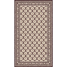 MELODIE 86601 (Rectangulaire, 190X350, MARRON CAFE_IVOIRE)