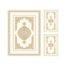 MADRID 92930 (Rectangular, ( T 160X220 + 2T 60X110 ), ECRU SHRINK - BEIGE)